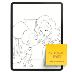 Mila’s Moment: Downloadable Coloring Pack